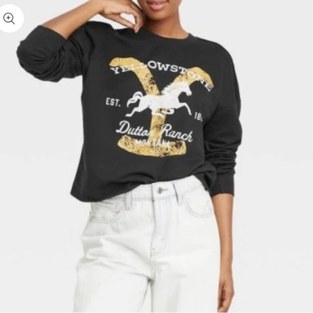 NWOT Yellowstone Dutton Ranch‎ Sweatshirt Montana XXL